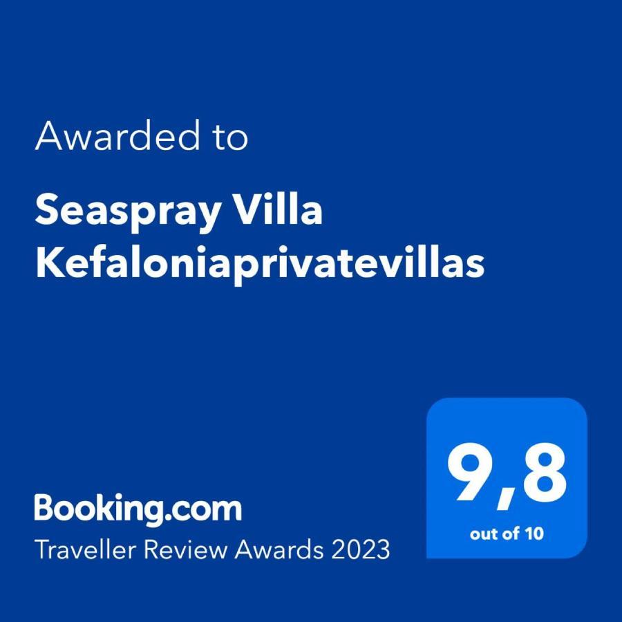 Seaspray Villa Kefaloniaprivatevillas Pesádha エクステリア 写真